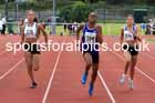 Girls under-15s 100 metres, 2023 Northern Under-13s, Under-15s and Under-17s, Middlesbrough.  Photo: David T. Hewitson/Sports for All Pics